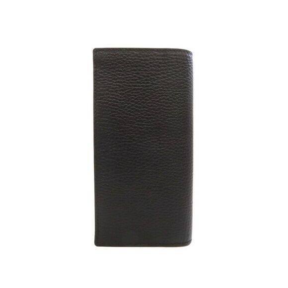 Pre Loved Gucci GG Logo Leather Wallet 570660 1B30T 1000 Women Black - Picture 2 of 8